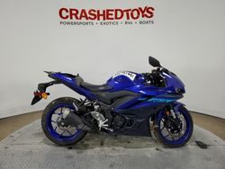 Salvage motorcycles for sale at Dallas, TX auction: 2024 Yamaha YZFR3 A