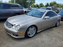 Salvage cars for sale at Baltimore, MD auction: 2001 Mercedes-Benz CL 55 AMG