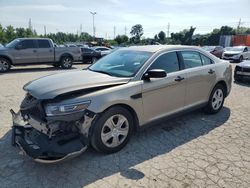 Salvage cars for sale at Bridgeton, MO auction: 2015 Ford Taurus Police Interceptor