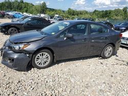 Subaru Impreza salvage cars for sale: 2018 Subaru Impreza Premium