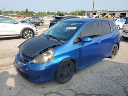 Honda salvage cars for sale: 2008 Honda FIT Sport