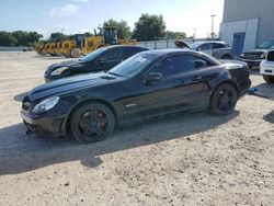 Mercedes-Benz sl-Class salvage cars for sale: 2009 Mercedes-Benz SL 63 AMG