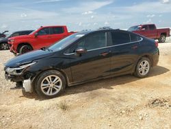 Salvage cars for sale at Temple, TX auction: 2018 Chevrolet Cruze LT