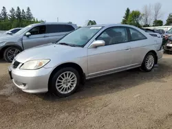 Honda salvage cars for sale: 2005 Honda Civic EX