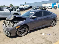 2020 Honda Civic EX en venta en Woodhaven, MI