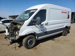 Salvage trucks for sale at Brighton, CO auction: 2017 Ford Transit T-250