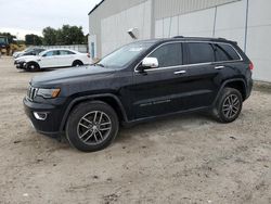 Jeep salvage cars for sale: 2017 Jeep Grand Cherokee Limited