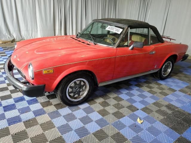 1980 Fiat 124 Spyder