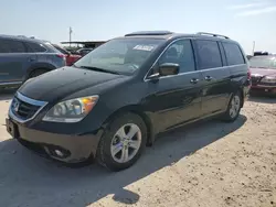 Honda Odyssey Touring salvage cars for sale: 2010 Honda Odyssey Touring