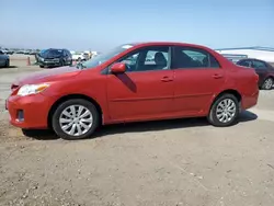 Toyota salvage cars for sale: 2012 Toyota Corolla Base