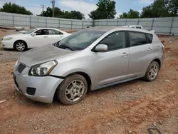 Salvage cars for sale at Oklahoma City, OK auction: 2009 Pontiac Vibe