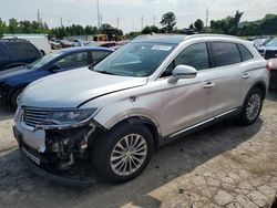 Salvage cars for sale at Sikeston, MO auction: 2017 Lincoln MKX Select