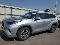 Toyota Highlander salvage cars for sale: 2024 Toyota Highlander LE