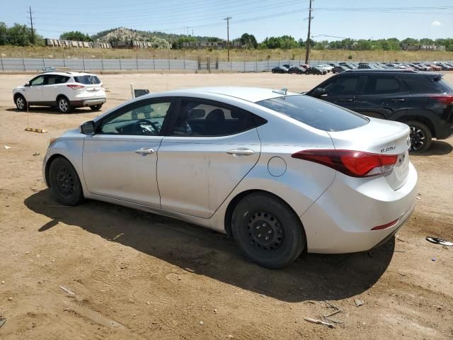 2016 Hyundai Elantra SE