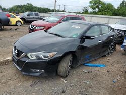 Salvage cars for sale at Hillsborough, NJ auction: 2018 Nissan Maxima 3.5S