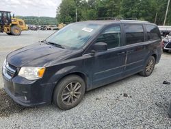 Salvage cars for sale at Concord, NC auction: 2017 Dodge Grand Caravan SXT