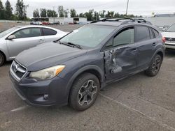 Salvage cars for sale at Portland, OR auction: 2015 Subaru XV Crosstrek 2.0 Limited