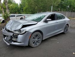 Chrysler salvage cars for sale: 2015 Chrysler 200 Limited