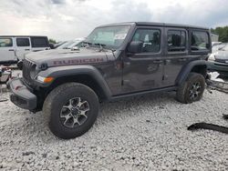 Salvage cars for sale at Wayland, MI auction: 2018 Jeep Wrangler Unlimited Rubicon