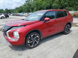 Salvage cars for sale at Ellwood City, PA auction: 2022 Mitsubishi Outlander SE