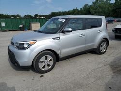 Salvage cars for sale at Ellwood City, PA auction: 2015 KIA Soul