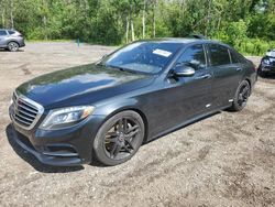 Salvage cars for sale at Cookstown, ON auction: 2014 Mercedes-Benz S 550 4matic