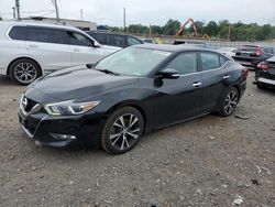 Salvage cars for sale at Hillsborough, NJ auction: 2018 Nissan Maxima 3.5S