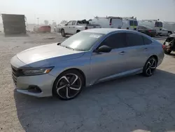 Honda salvage cars for sale: 2021 Honda Accord Sport SE