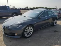 Salvage cars for sale at Indianapolis, IN auction: 2017 Tesla Model S