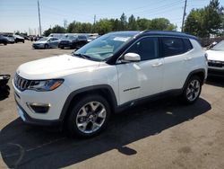 Salvage cars for sale at Denver, CO auction: 2020 Jeep Compass Limited