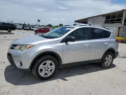 Salvage trucks for sale at Corpus Christi, TX auction: 2014 Toyota Rav4 LE