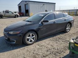 Chevrolet salvage cars for sale: 2017 Chevrolet Malibu LS