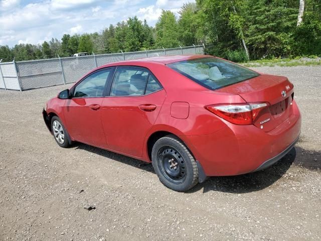 2015 Toyota Corolla L