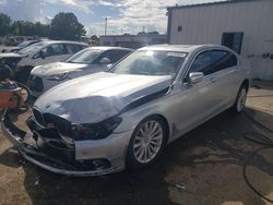 Salvage cars for sale at Shreveport, LA auction: 2017 BMW 740 I