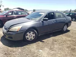 Honda salvage cars for sale: 2007 Honda Accord LX