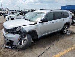 Jeep salvage cars for sale: 2021 Jeep Grand Cherokee L Limited