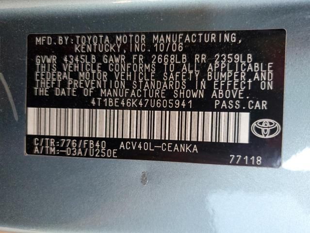 2007 Toyota Camry CE