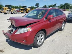 Salvage cars for sale from Copart Bridgeton, MO: 2011 Lexus RX 350