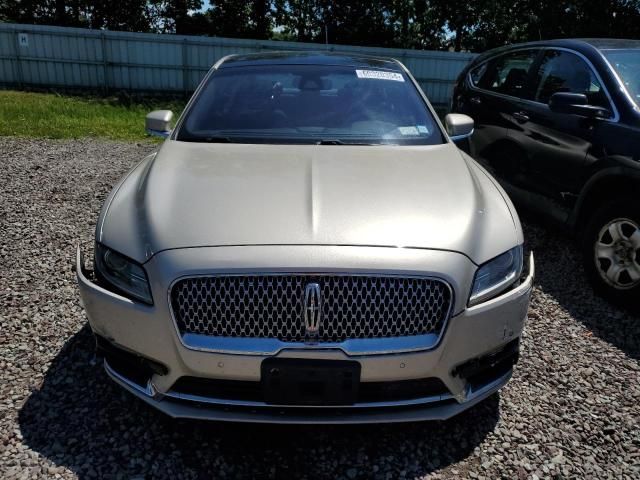 2017 Lincoln Continental Select