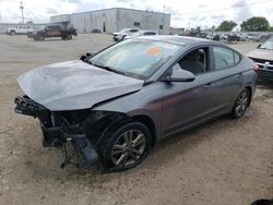 Salvage cars for sale at Chicago Heights, IL auction: 2018 Hyundai Elantra SEL