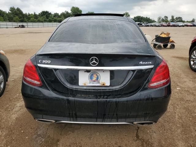 2018 Mercedes-Benz C 300 4matic