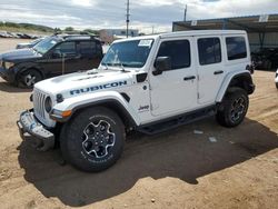 Salvage cars for sale at Colorado Springs, CO auction: 2023 Jeep Wrangler Rubicon 4XE