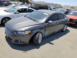 Salvage cars for sale at Martinez, CA auction: 2015 Ford Fusion SE Phev