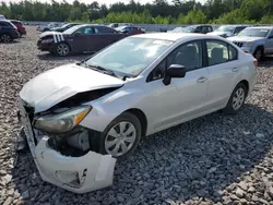 Salvage cars for sale from Copart Windham, ME: 2012 Subaru Impreza