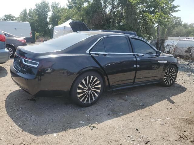 2017 Lincoln Continental Reserve