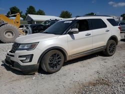 Salvage cars for sale at Prairie Grove, AR auction: 2016 Ford Explorer Limited