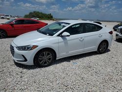 Salvage cars for sale at Temple, TX auction: 2018 Hyundai Elantra SEL