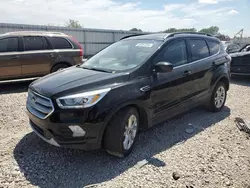 Salvage cars for sale at Kansas City, KS auction: 2018 Ford Escape SEL