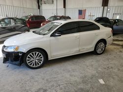 Volkswagen salvage cars for sale: 2012 Volkswagen Jetta SEL