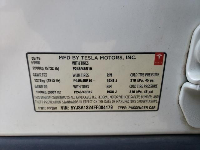 2015 Tesla Model S 70D